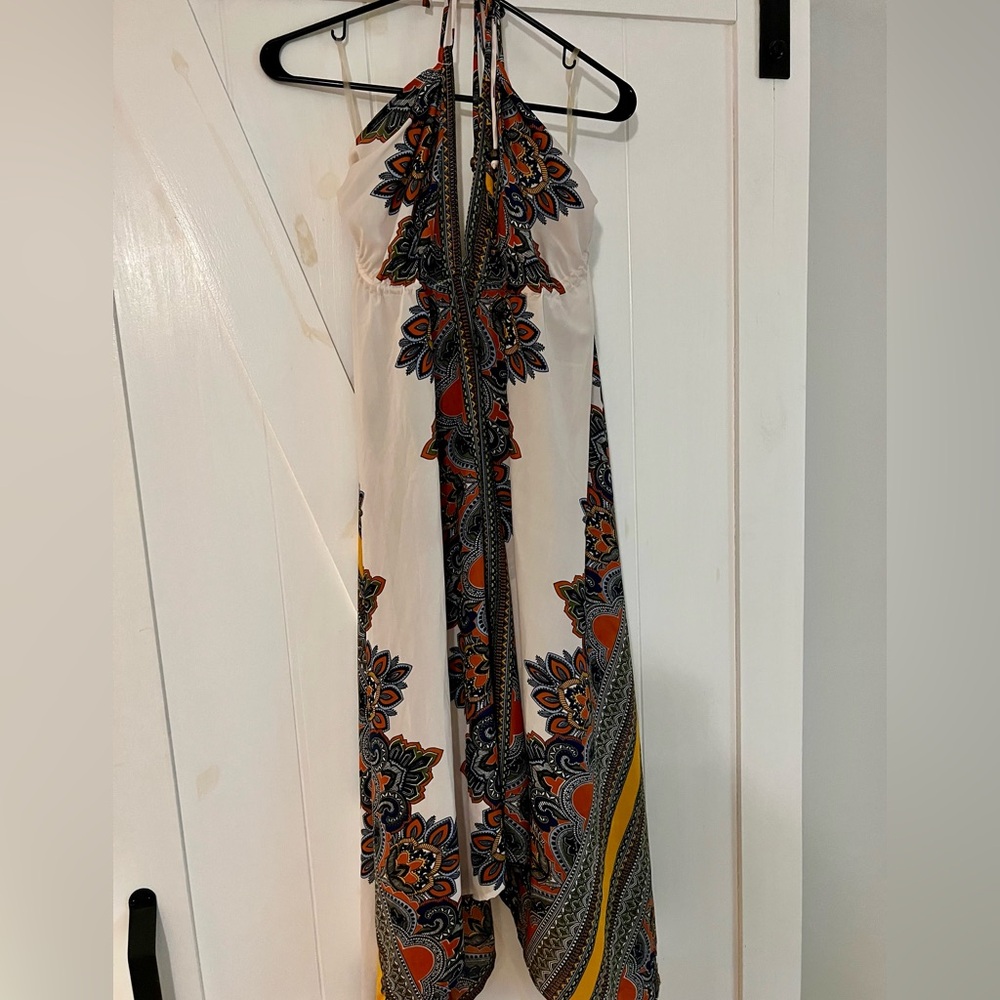 Flowy, Colorful Beach Dress